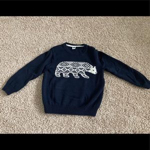 Janie and Jack Polar Bear Sweater